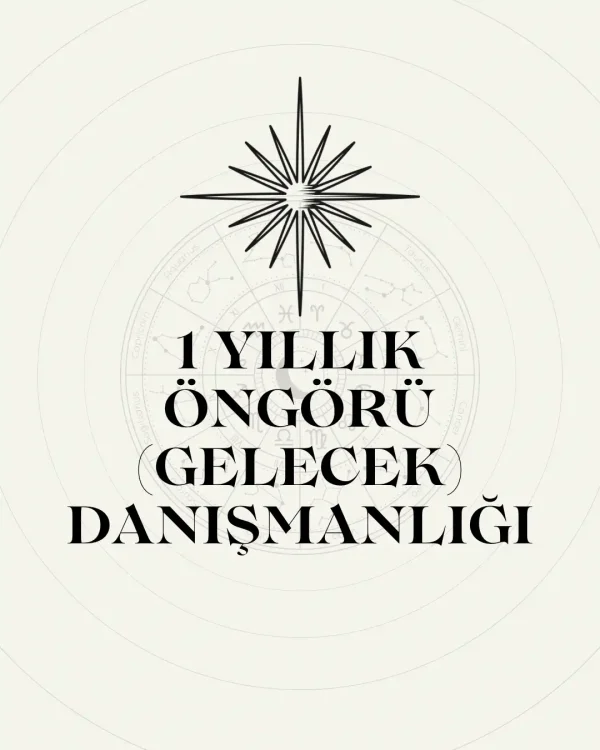1 Yıllık Öngörü (Gelecek) Danışmanlığı