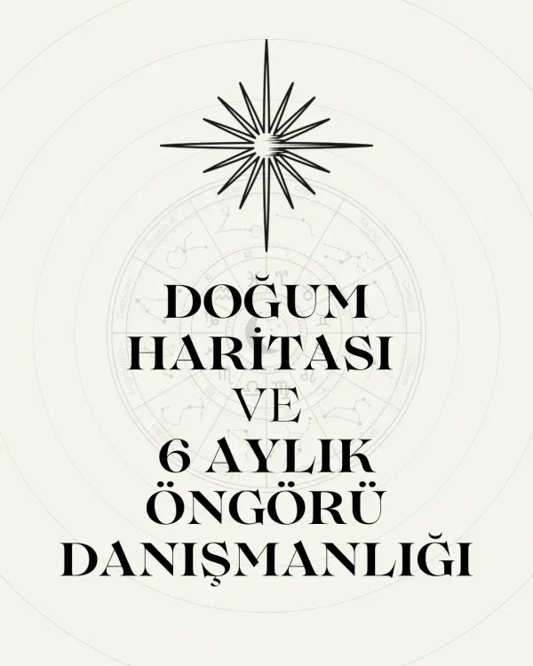 Doğum Haritası Analizi + 6 Aylık Öngörü Danışmanlığı